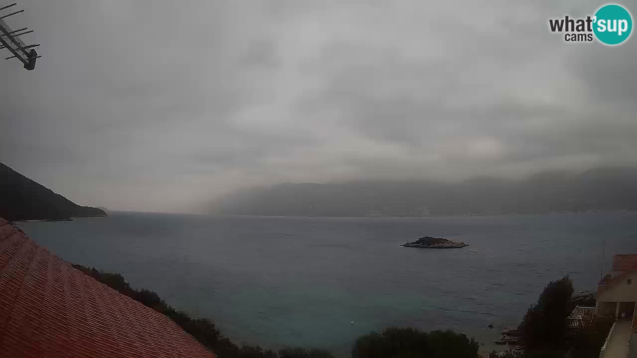 Korčula webcam en direct – Tri Žala Pelješac