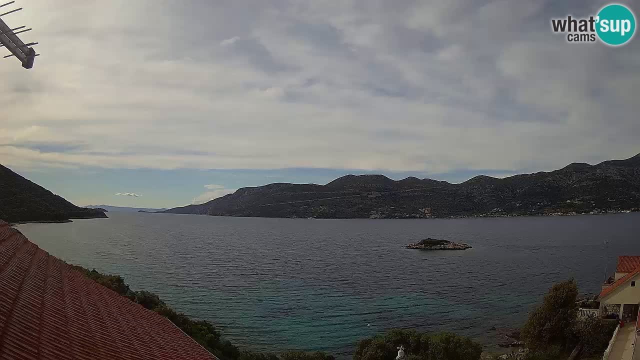 Live-Webcam Korčula Tri Žala – Pelješac