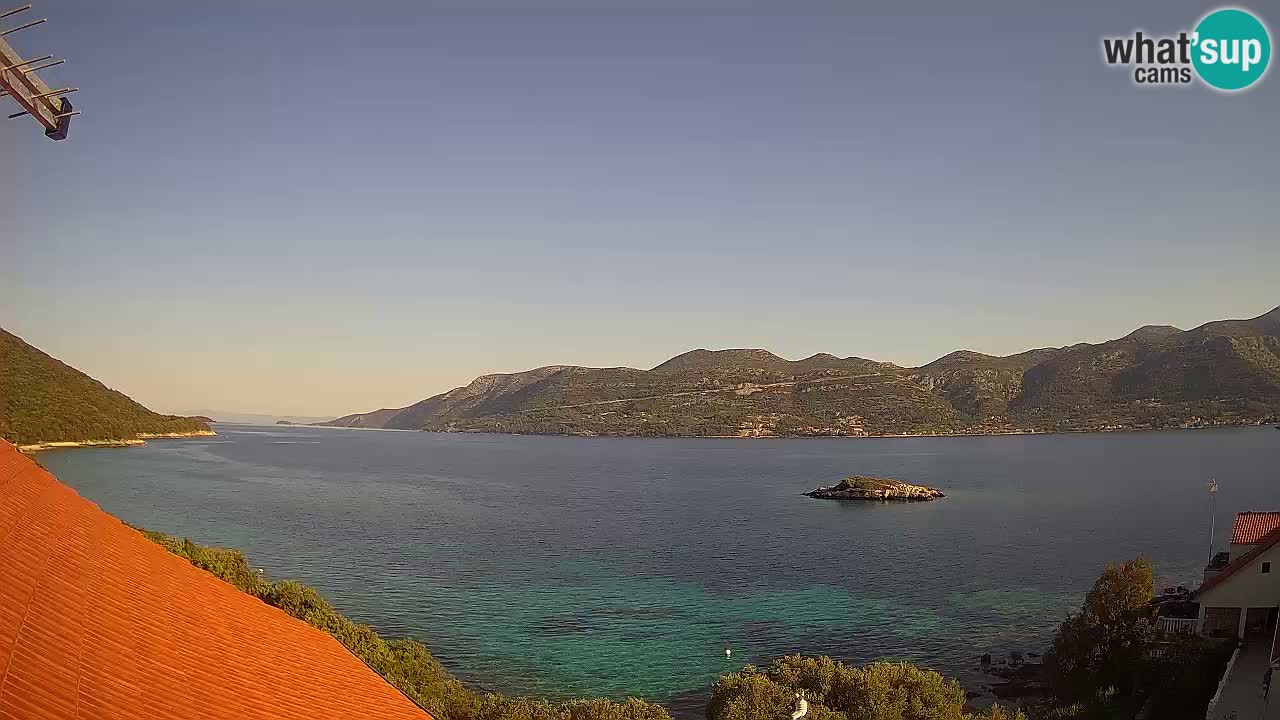 Korčula Web kamera Tri Žala
