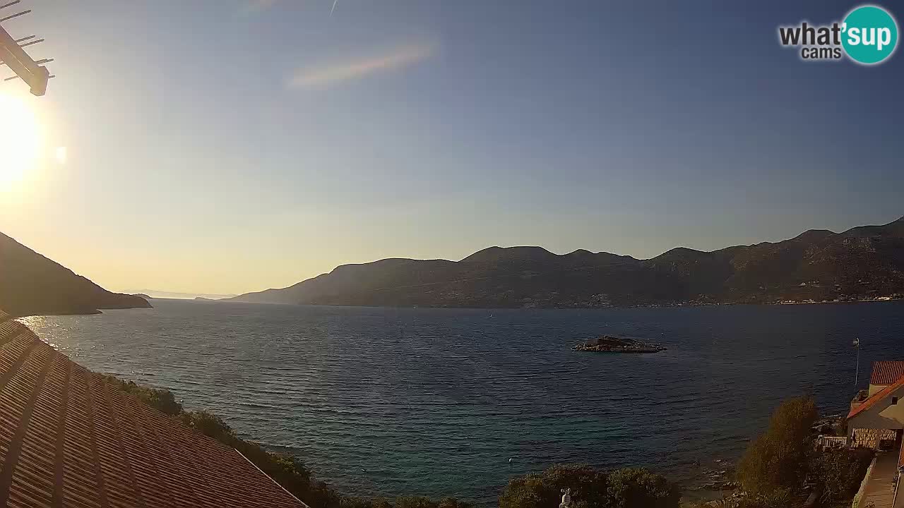 Live-Webcam Korčula Tri Žala – Pelješac