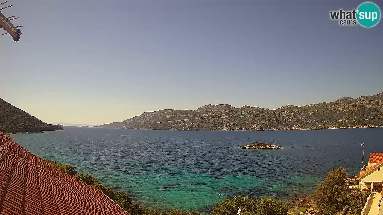 Live-Webcam Korčula Tri Žala – Pelješac