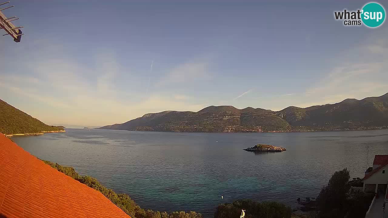 Live-Webcam Korčula Tri Žala – Pelješac