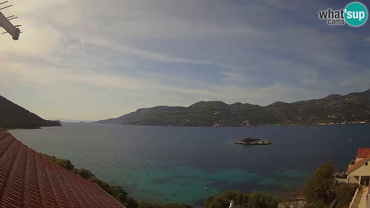Live-Webcam Korčula Tri Žala – Pelješac