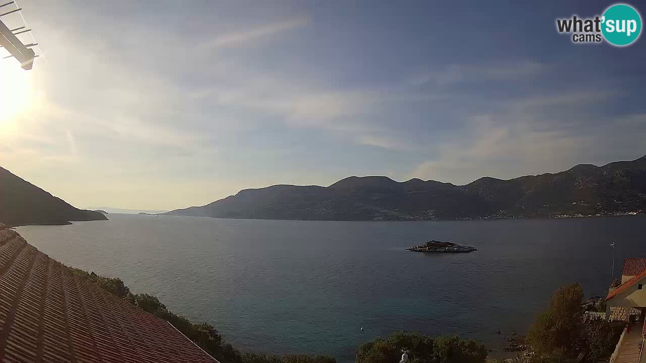 Korčula webcam en direct – Tri Žala Pelješac