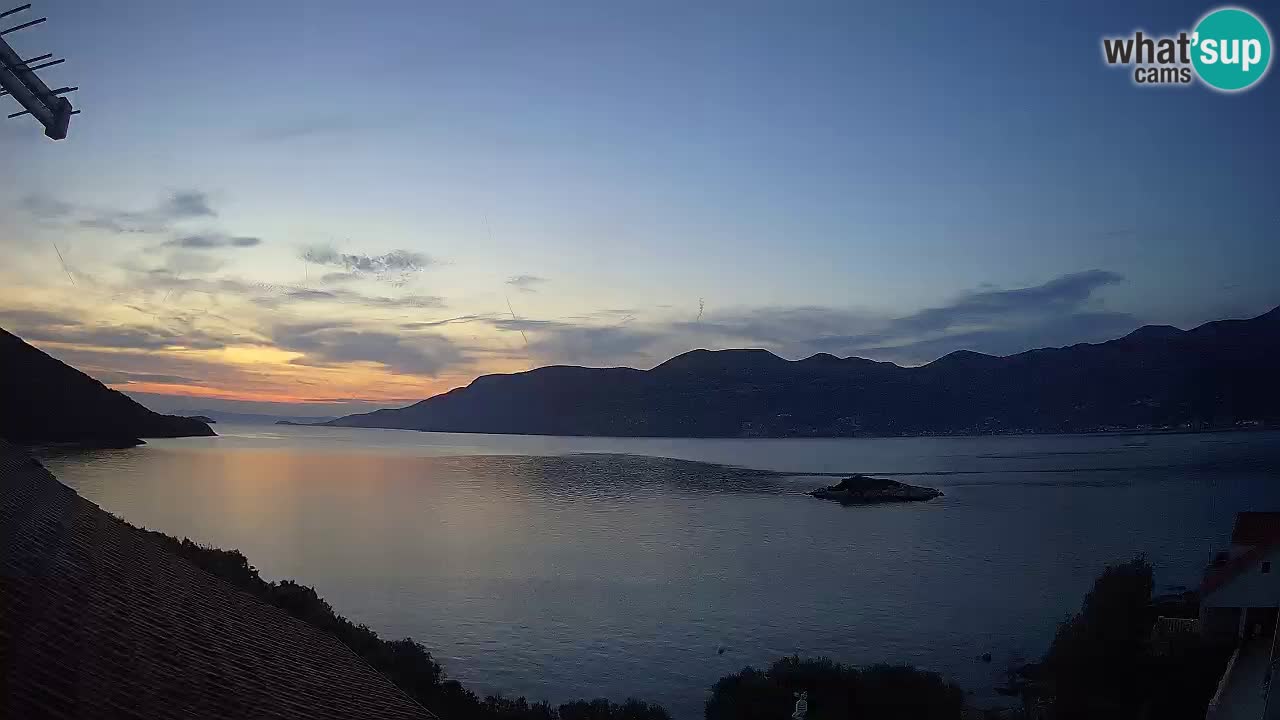 Korčula webcam en direct – Tri Žala Pelješac