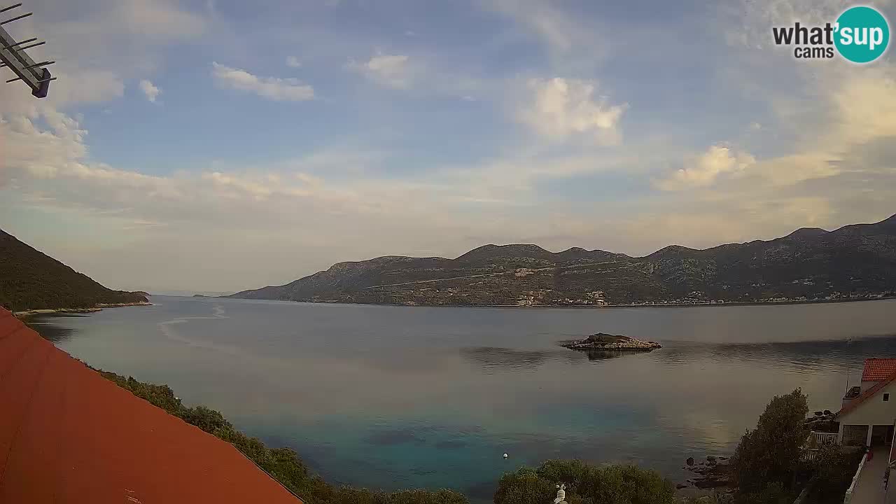 Live-Webcam Korčula Tri Žala – Pelješac
