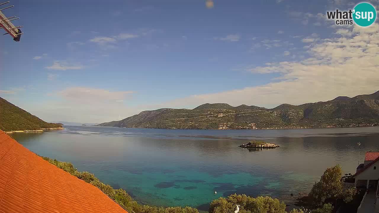 Live Korčula webcam – Tri Žala