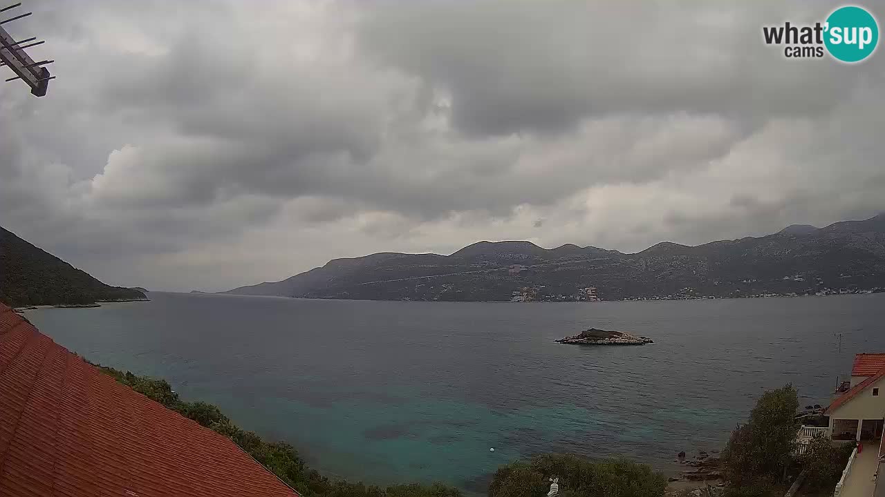 Live Korčula webcam – Tri Žala