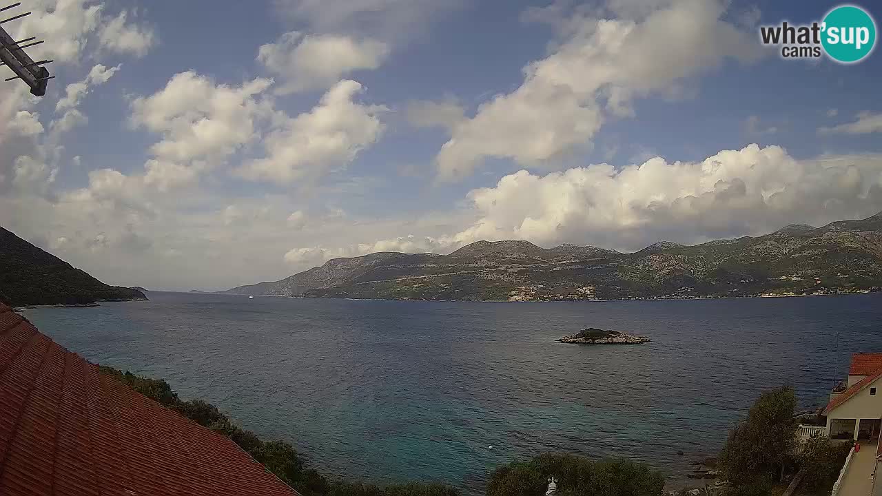 Korčula webcam en direct – Tri Žala Pelješac