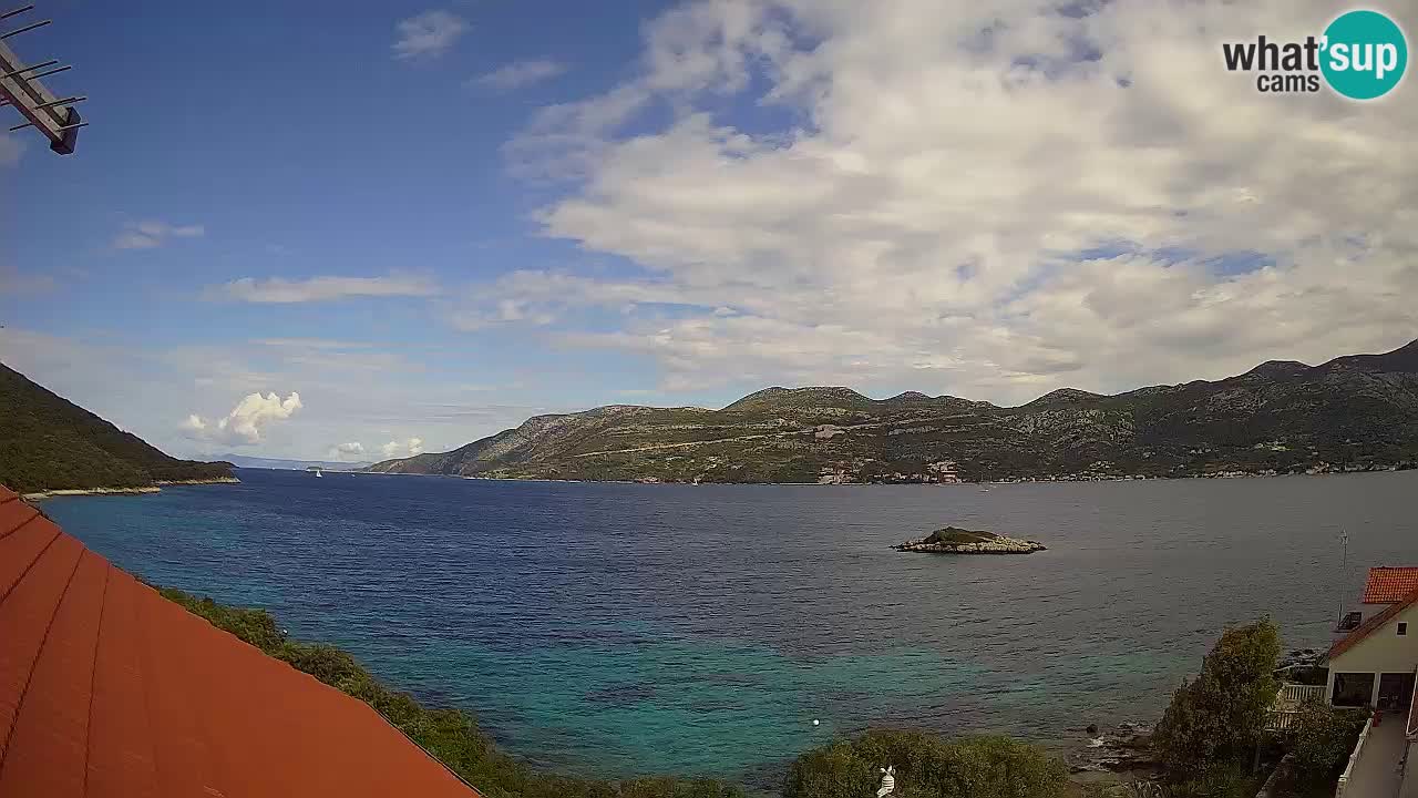 Live-Webcam Korčula Tri Žala – Pelješac