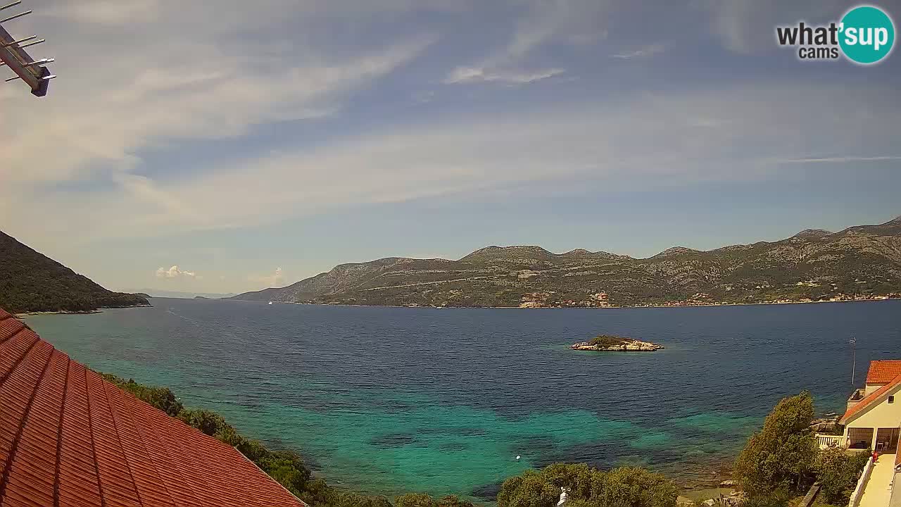 Live-Webcam Korčula Tri Žala – Pelješac