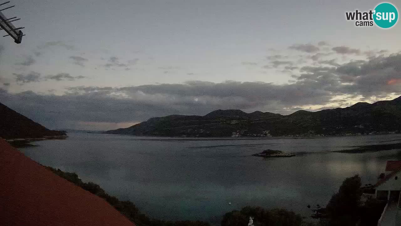 Live-Webcam Korčula Tri Žala – Pelješac