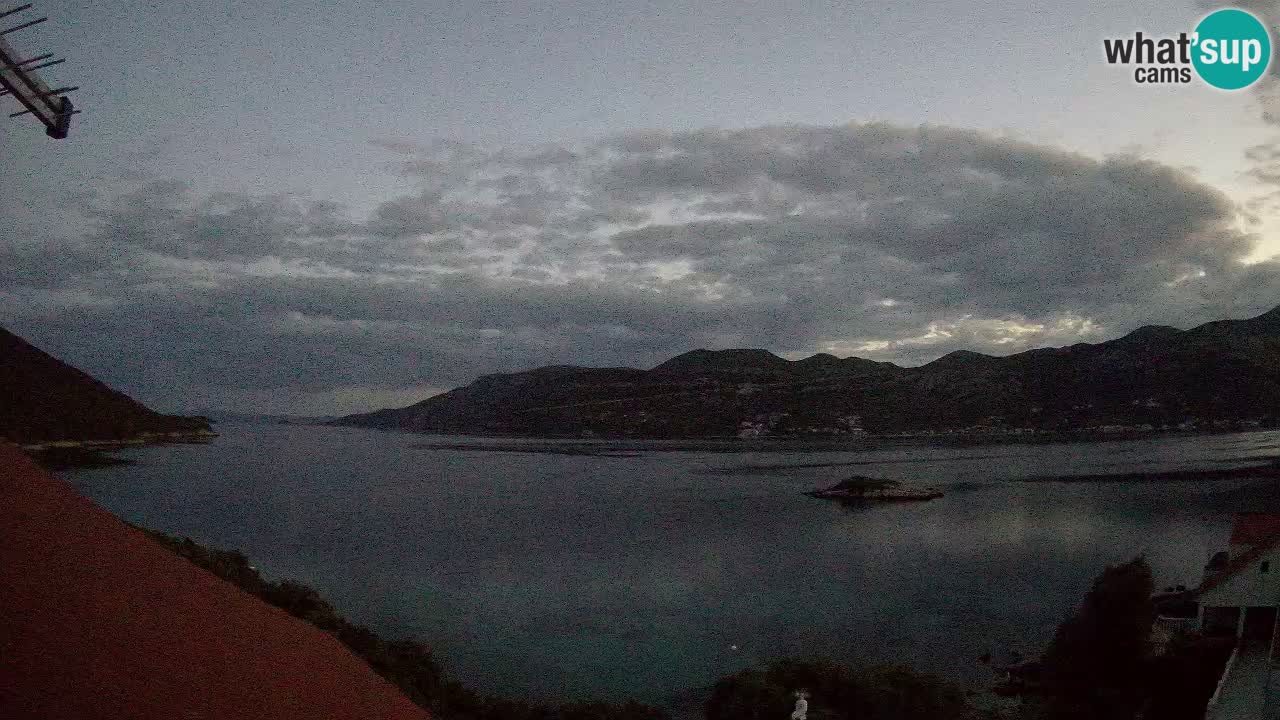 Korčula webcam en direct – Tri Žala Pelješac