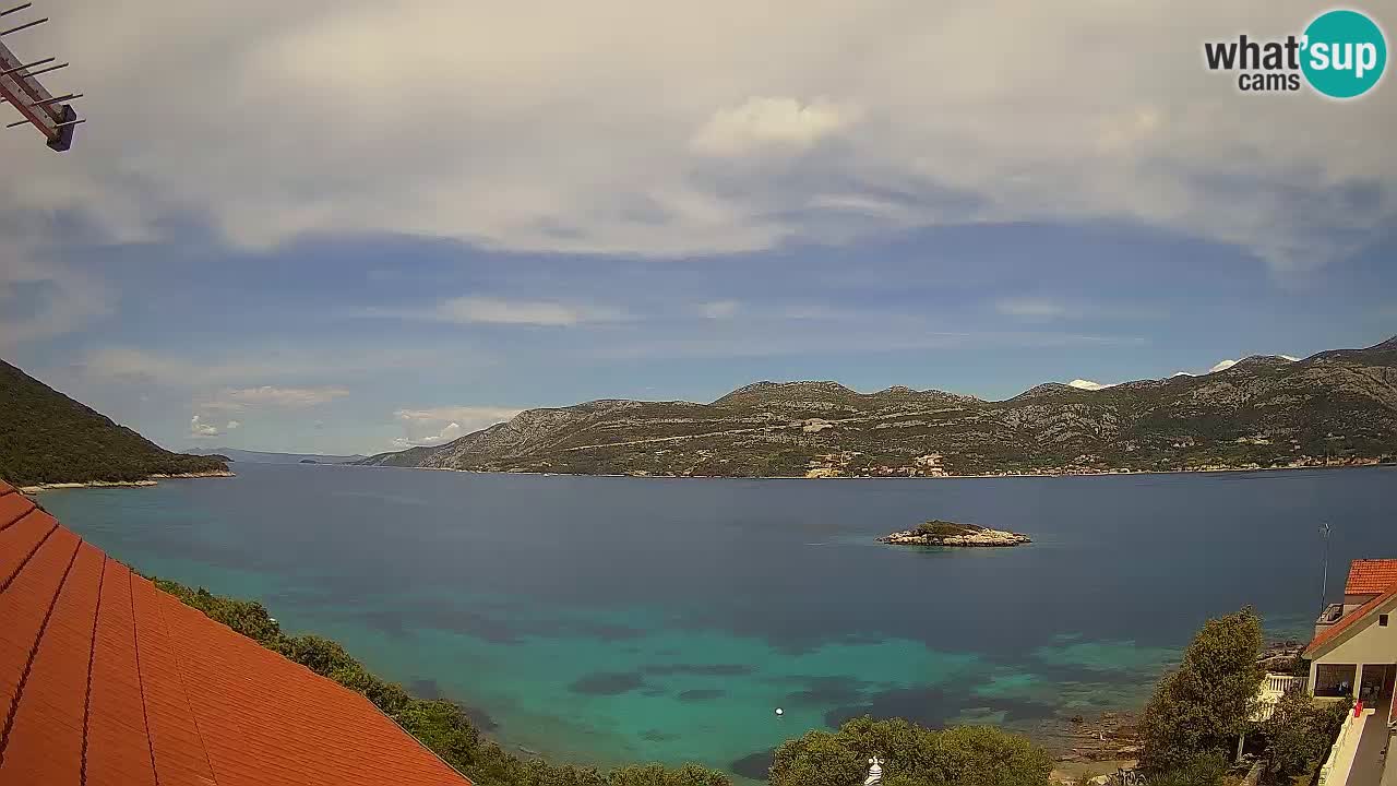 Live Korčula webcam – Tri Žala