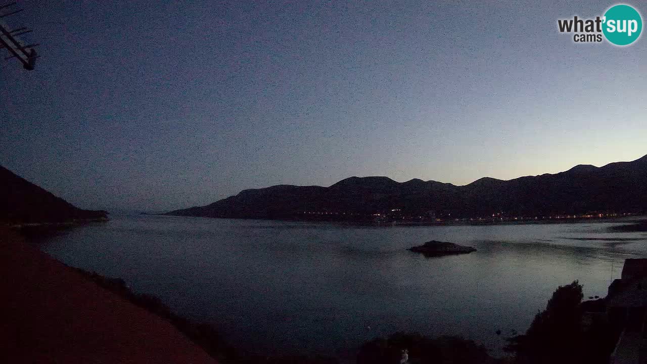 Live Korčula webcam – Tri Žala