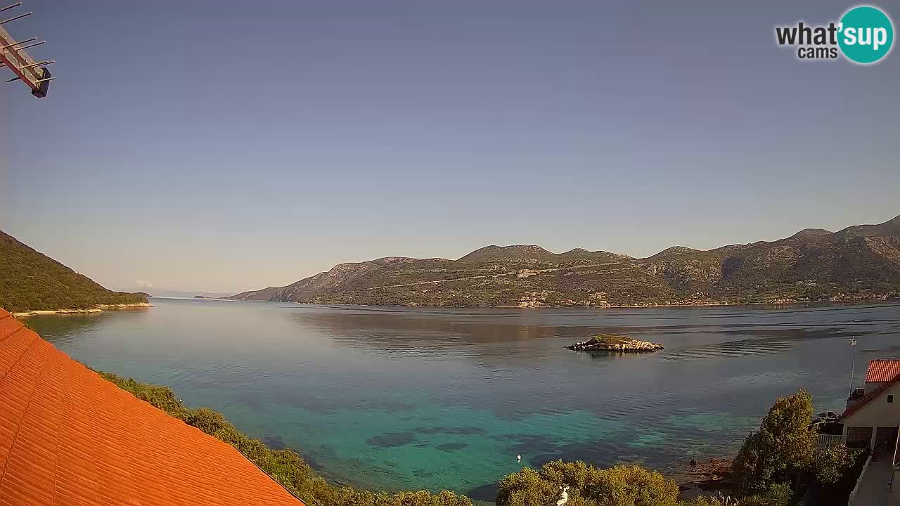 Korčula webcam en direct – Tri Žala Pelješac