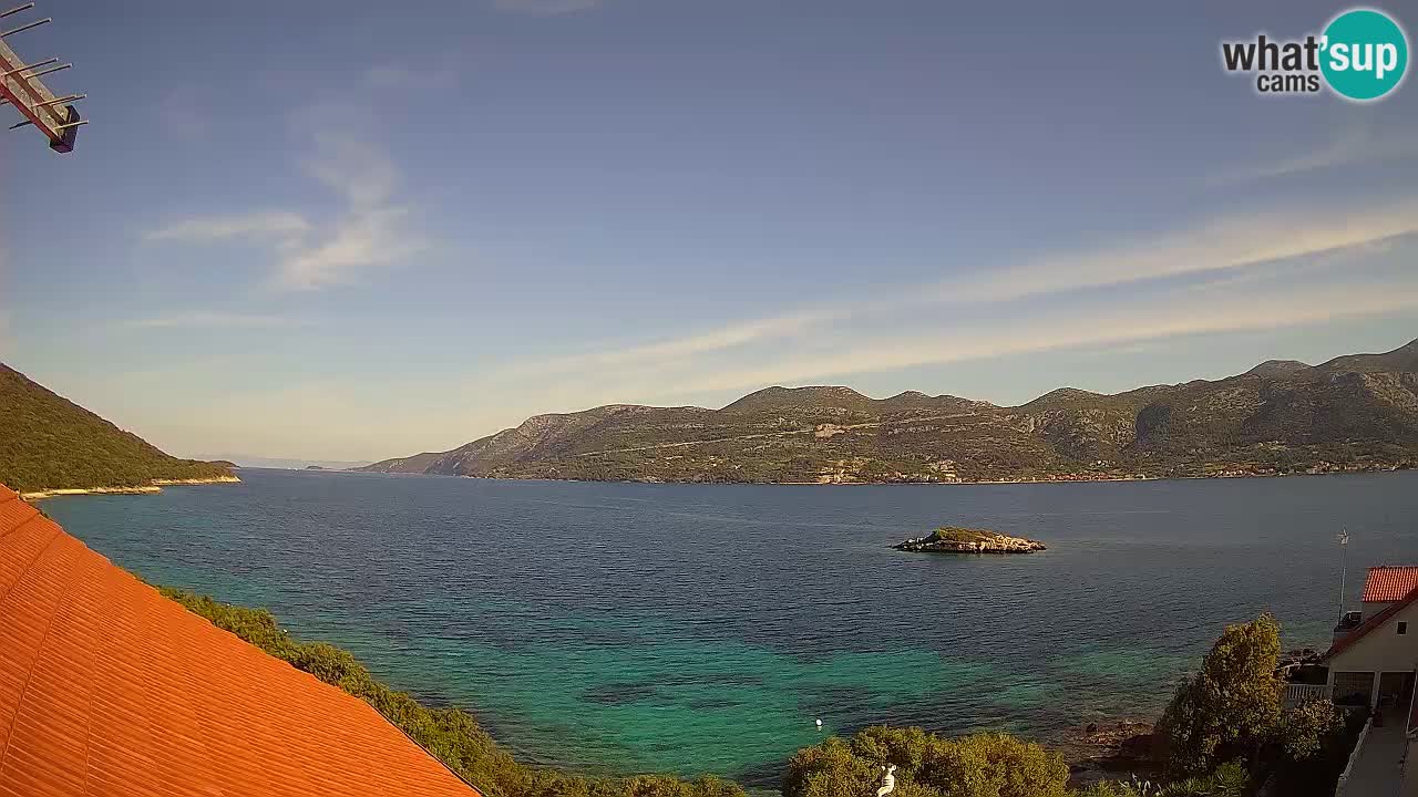 Korčula webcam en direct – Tri Žala Pelješac