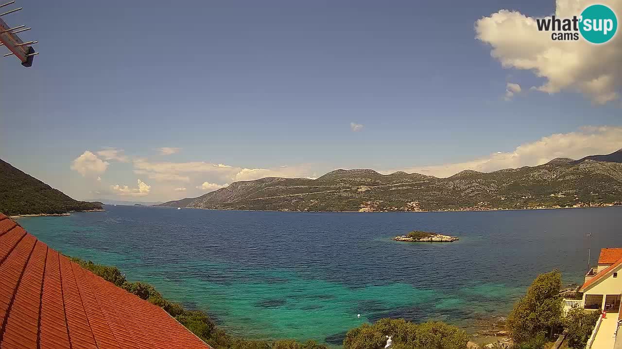 Camera en vivo Korčula – Tri Žala – Pelješac