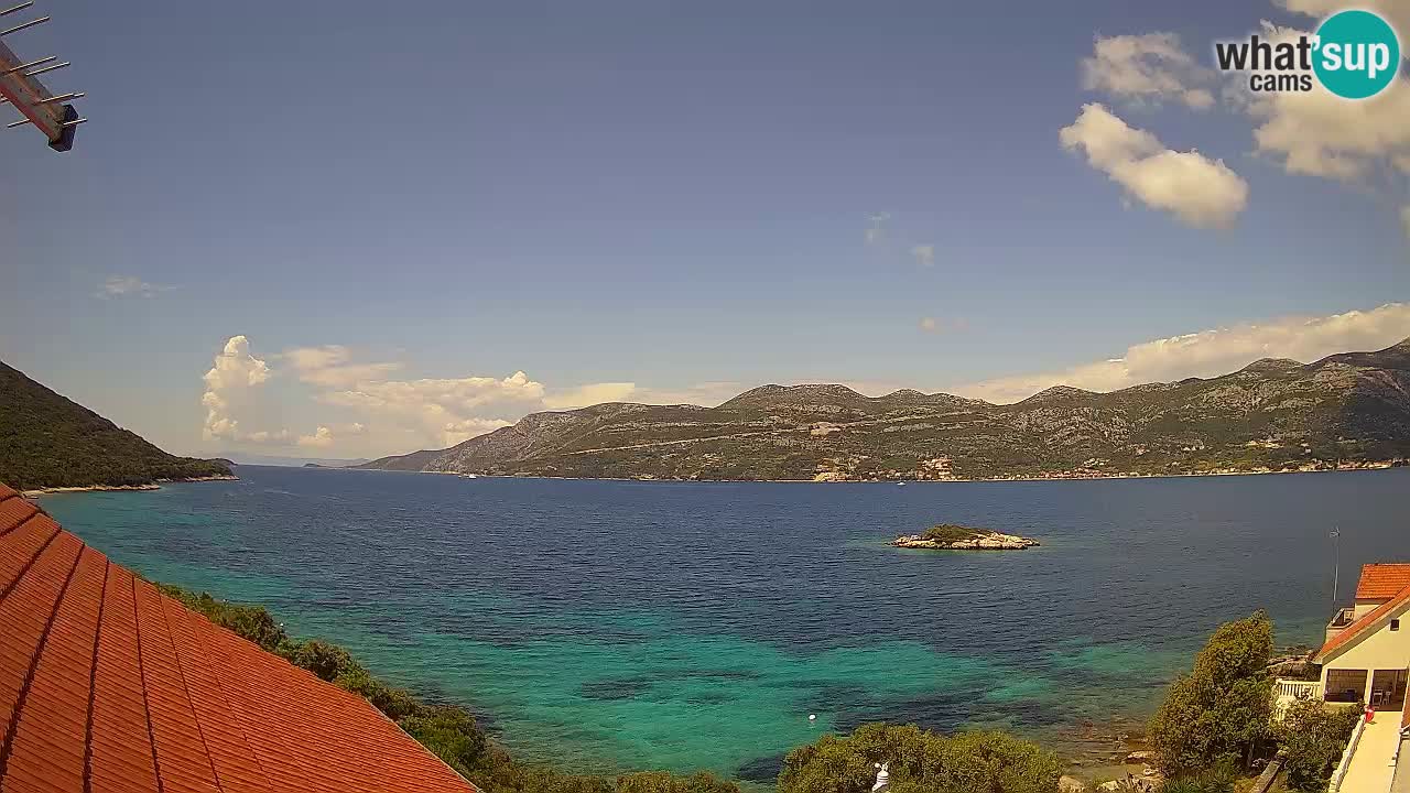 Live-Webcam Korčula Tri Žala – Pelješac