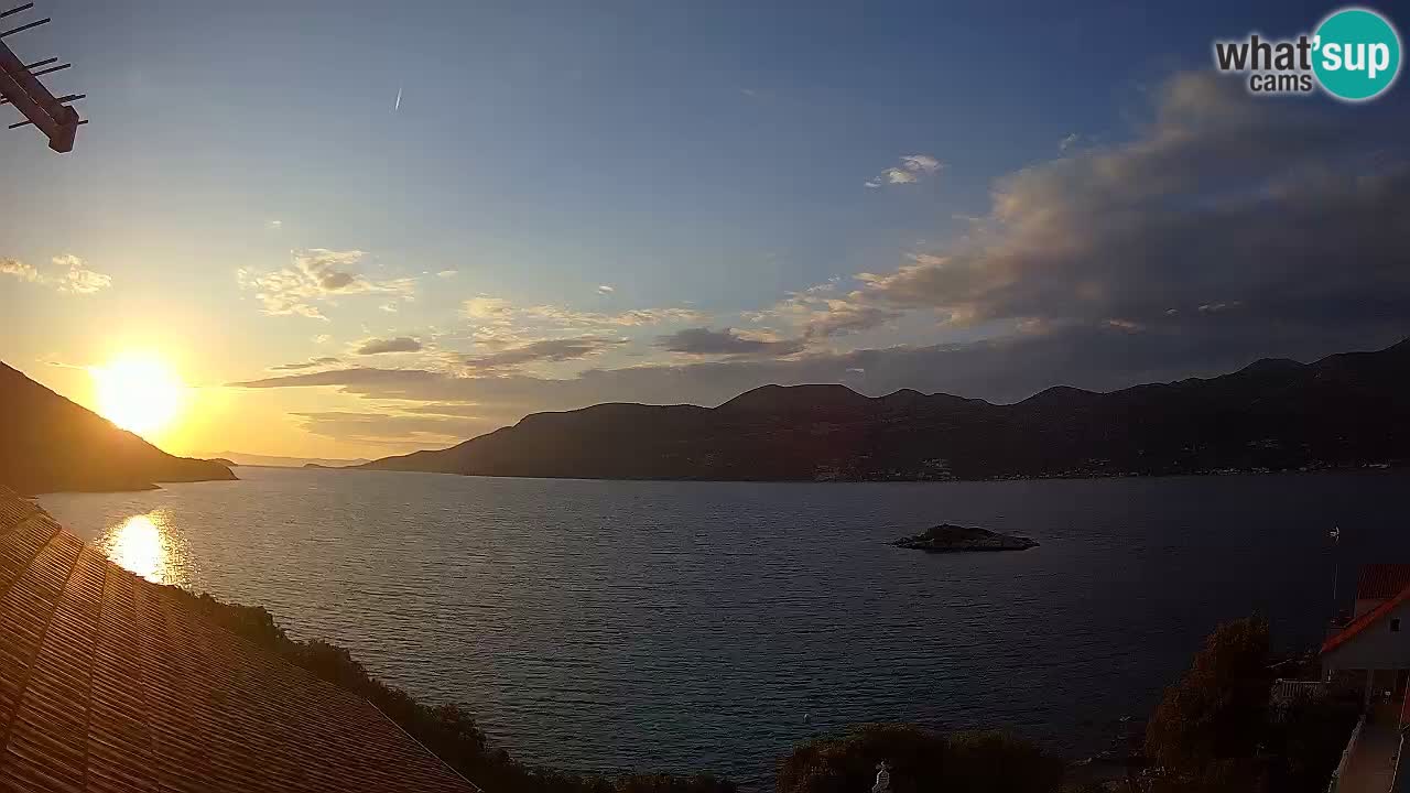 Live-Webcam Korčula Tri Žala – Pelješac
