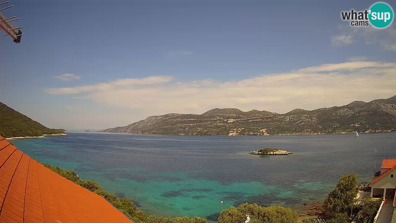 Korčula webcam en direct – Tri Žala Pelješac