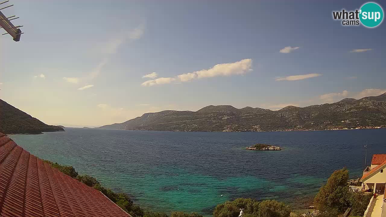 Live Korčula webcam – Tri Žala