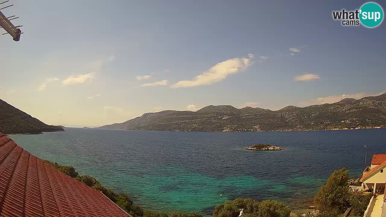 Korčula webcam en direct – Tri Žala Pelješac