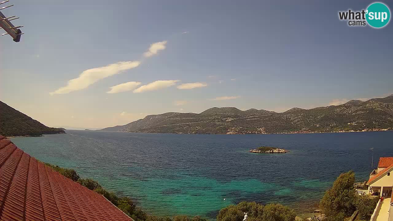 Live Korčula webcam – Tri Žala