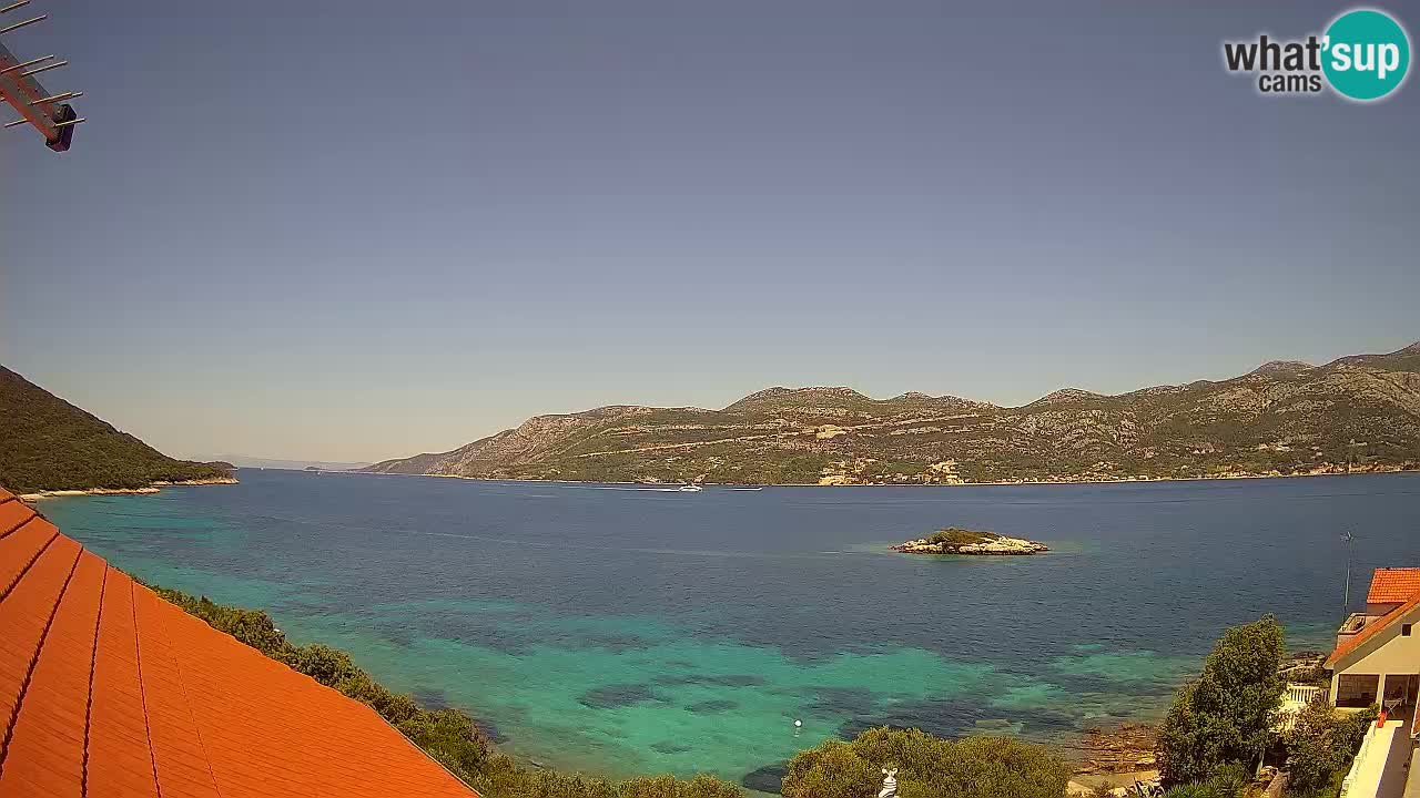 Korčula Web kamera Tri Žala