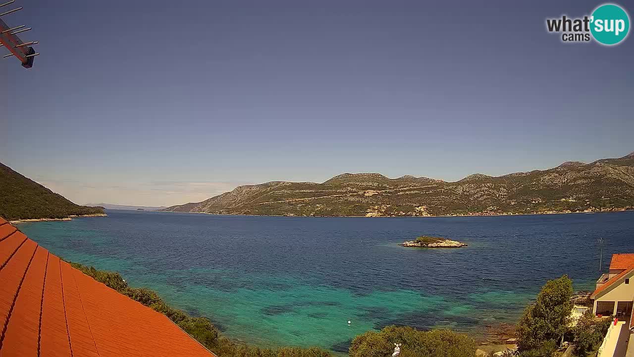 Camera en vivo Korčula – Tri Žala – Pelješac