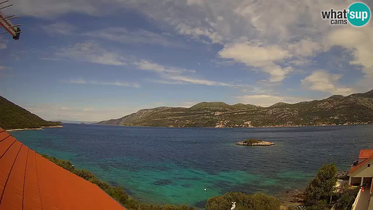 Live Korčula webcam – Tri Žala