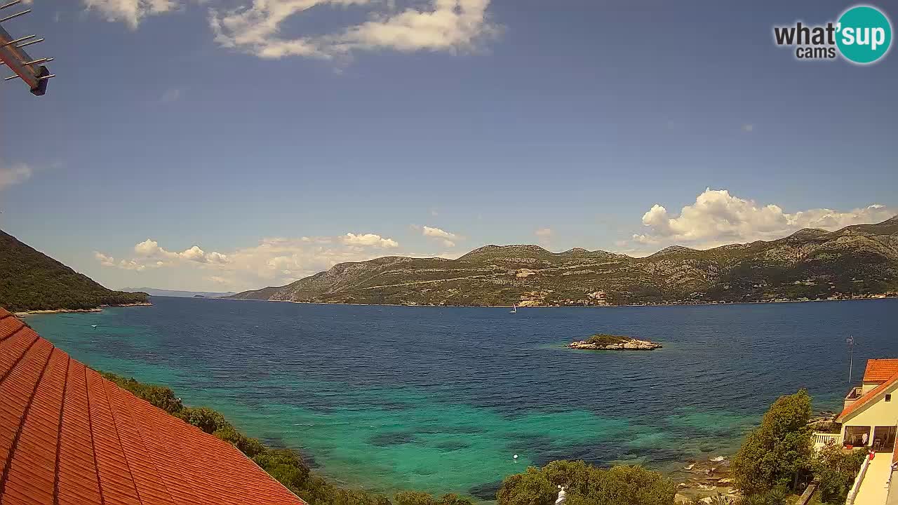 Live-Webcam Korčula Tri Žala – Pelješac