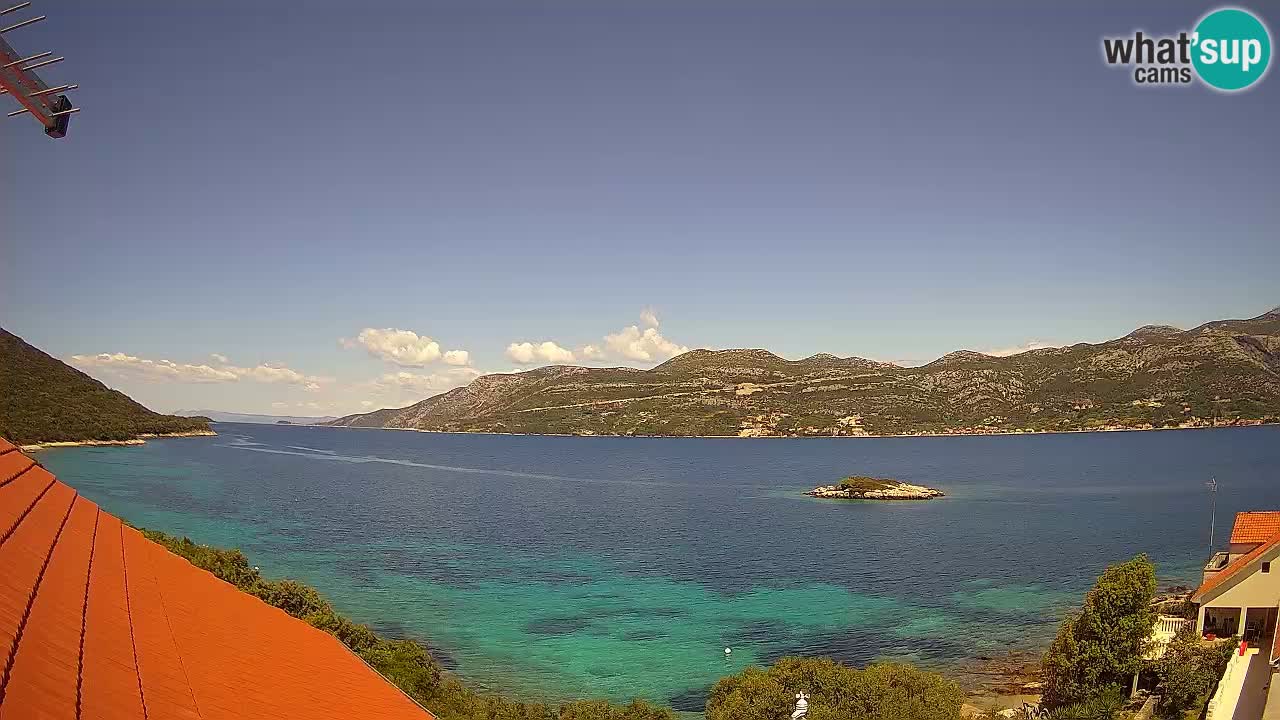 Korčula webcam en direct – Tri Žala Pelješac