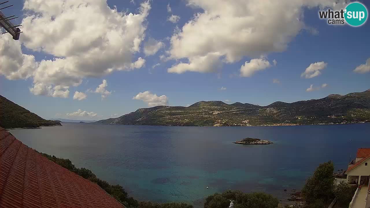 Korčula webcam en direct – Tri Žala Pelješac