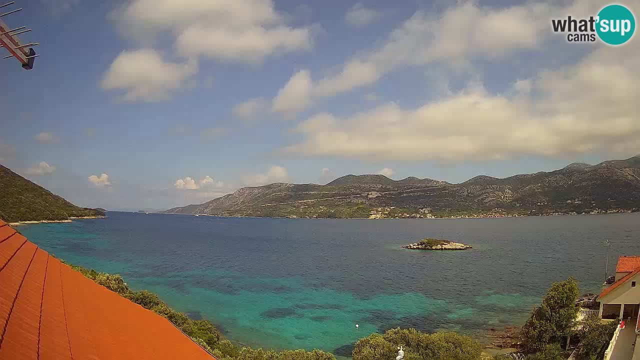 Live Korčula webcam – Tri Žala