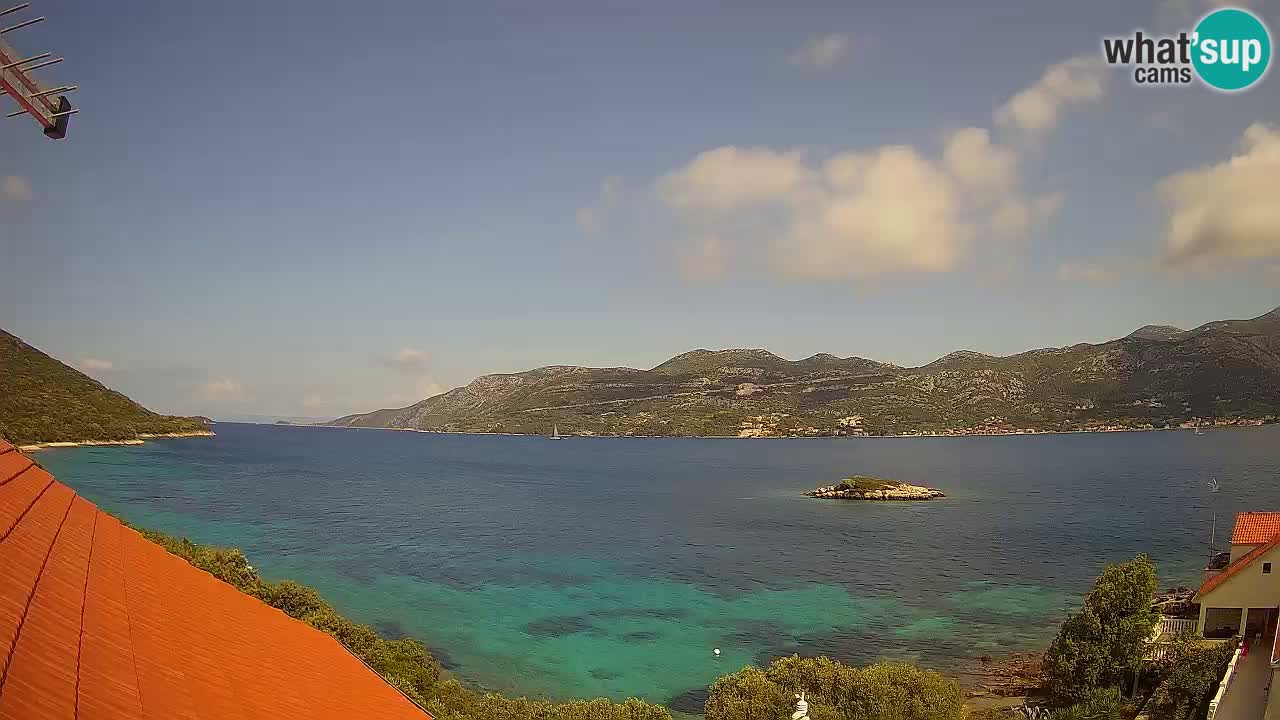 Live Korčula webcam – Tri Žala