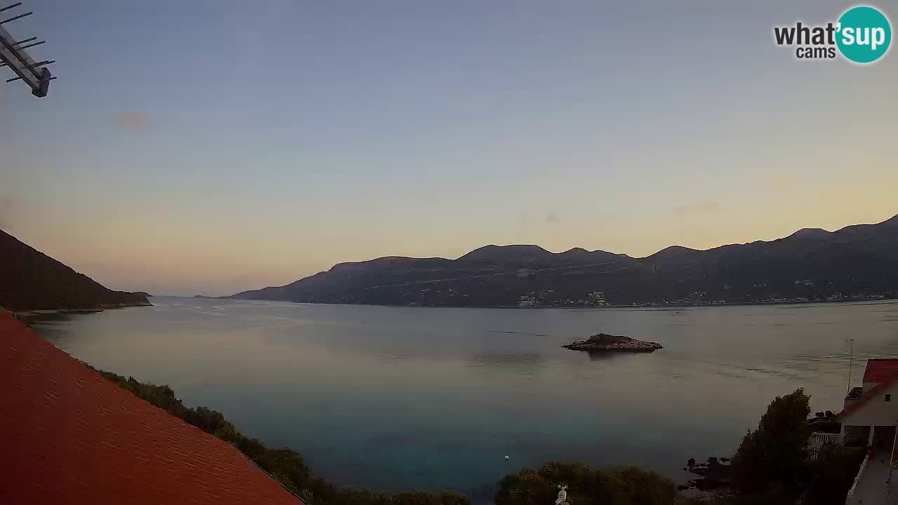 Live-Webcam Korčula Tri Žala – Pelješac