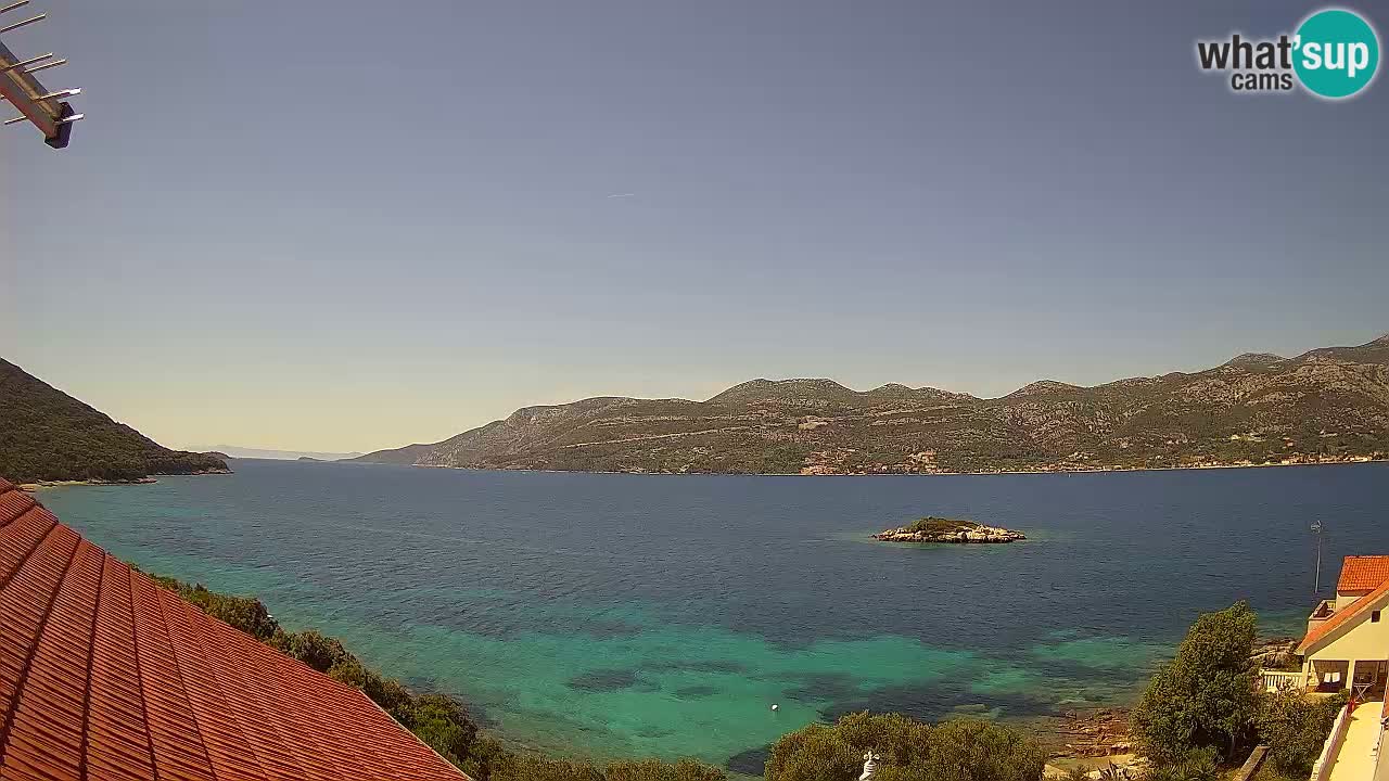 Korčula Web kamera Tri Žala