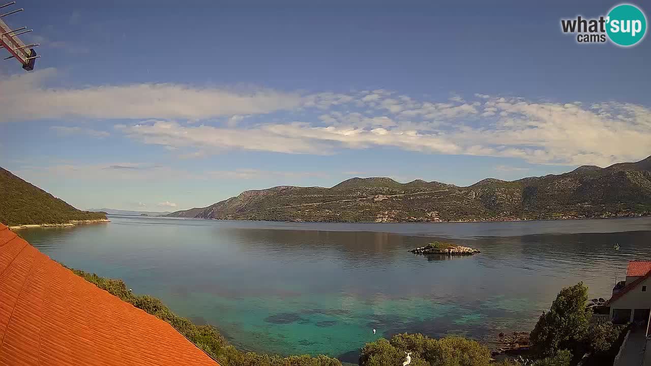 Live Korčula webcam – Tri Žala