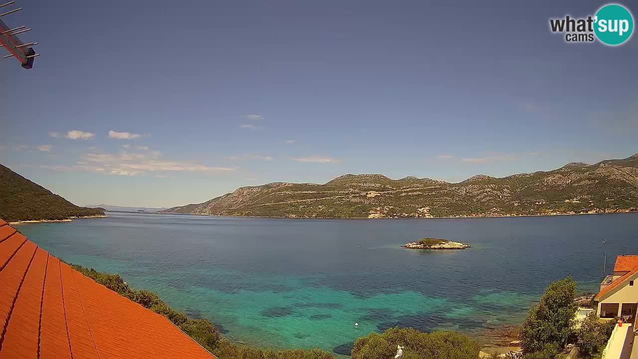 Camera en vivo Korčula – Tri Žala – Pelješac
