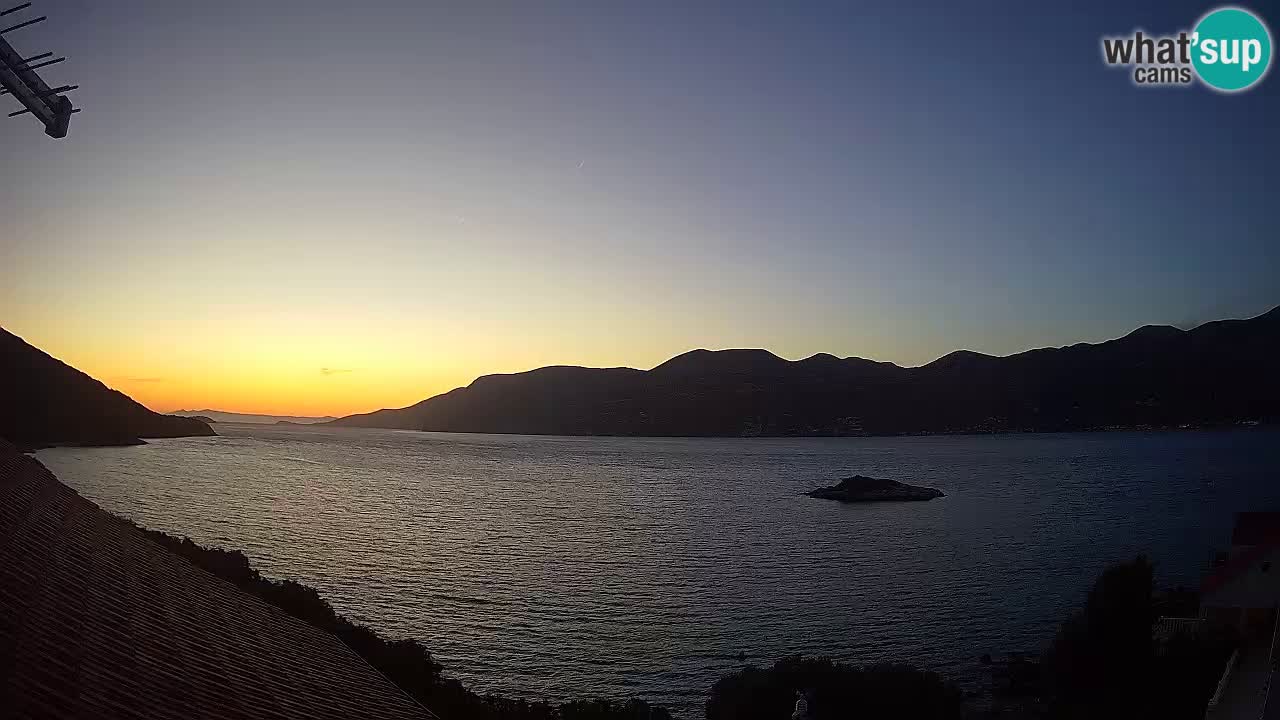 Korčula webcam en direct – Tri Žala Pelješac