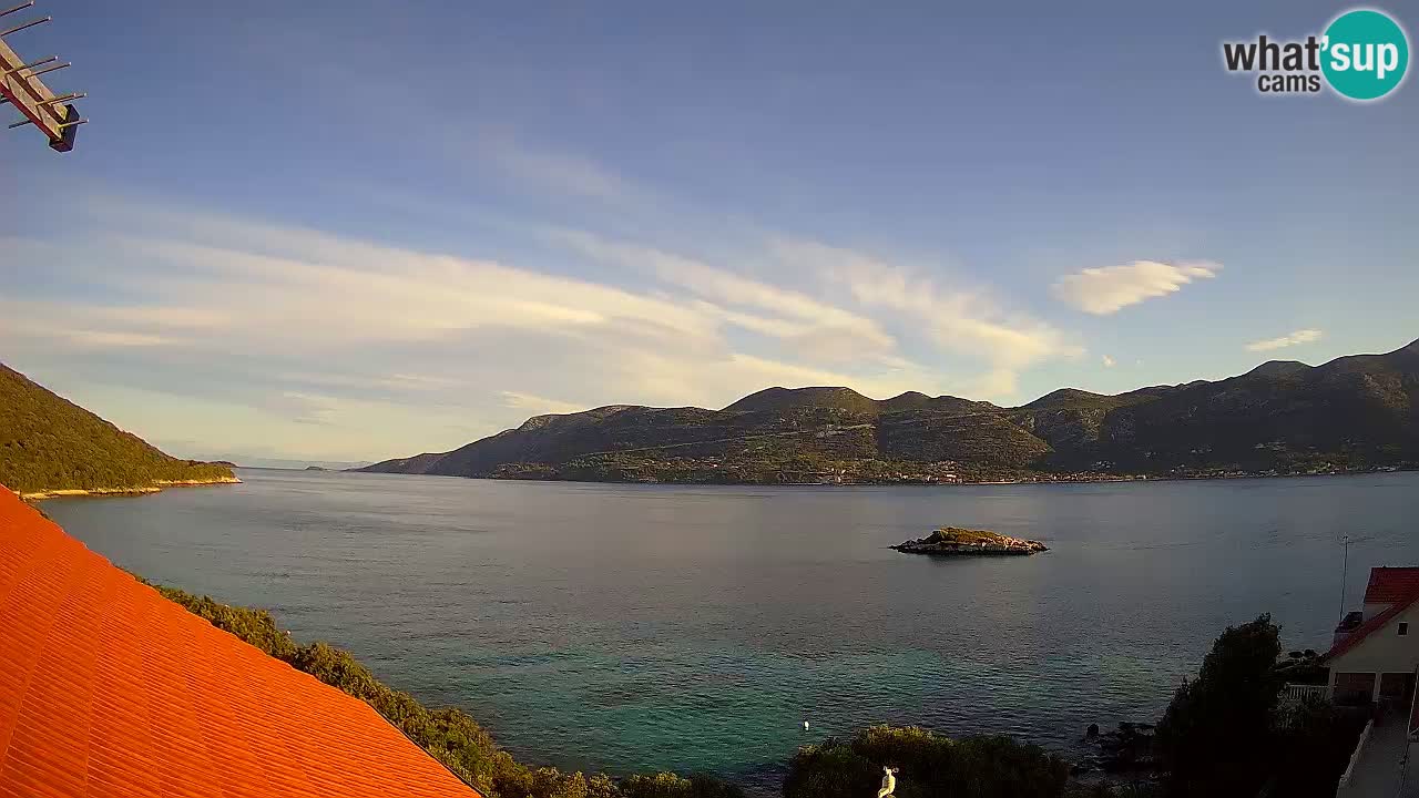 Live-Webcam Korčula Tri Žala – Pelješac