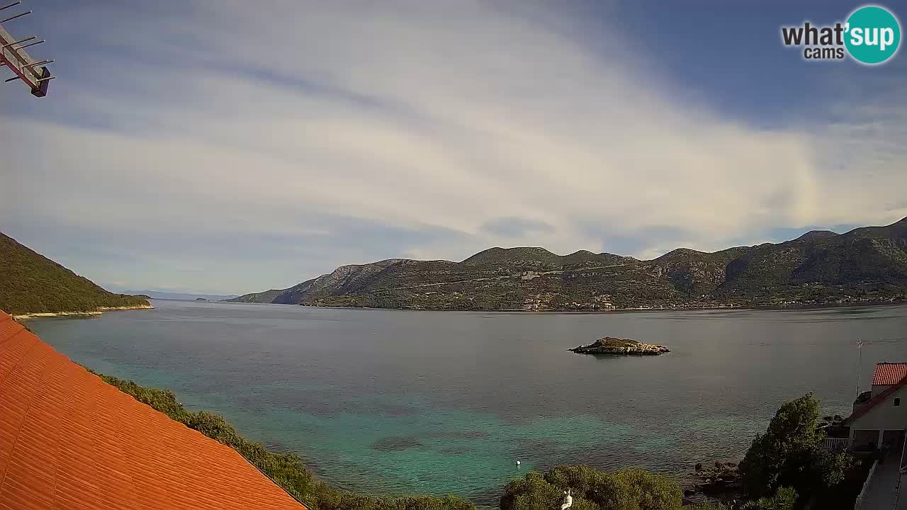 Live Korčula webcam – Tri Žala