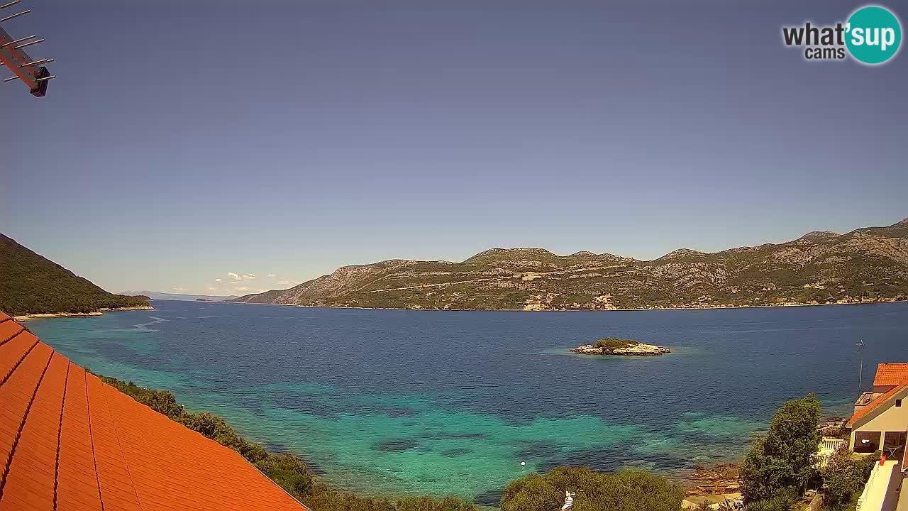 Korčula Web kamera Tri Žala