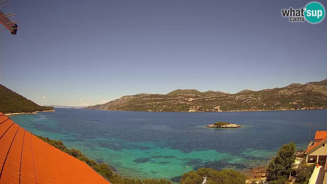Live-Webcam Korčula Tri Žala – Pelješac