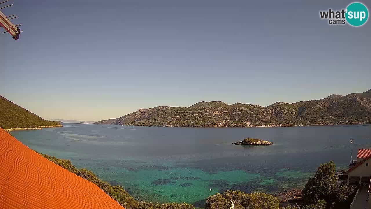 Live-Webcam Korčula Tri Žala – Pelješac