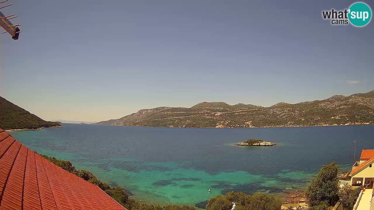 Live-Webcam Korčula Tri Žala – Pelješac