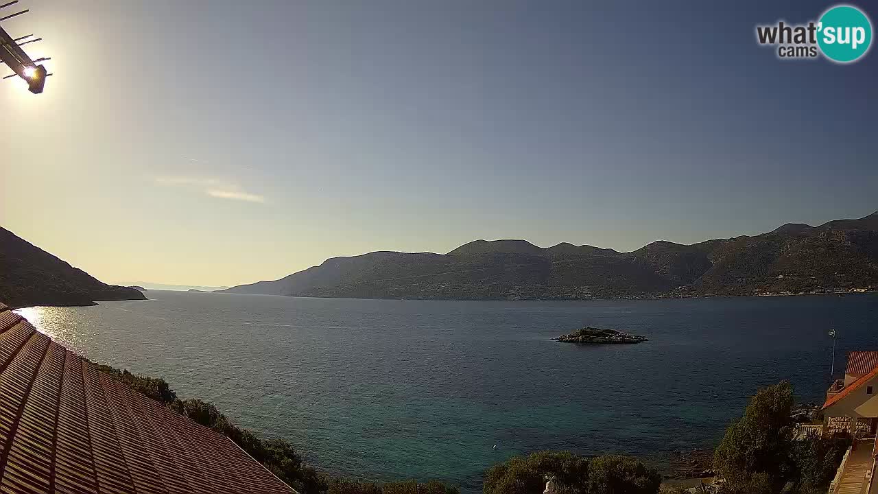 Korčula webcam en direct – Tri Žala Pelješac