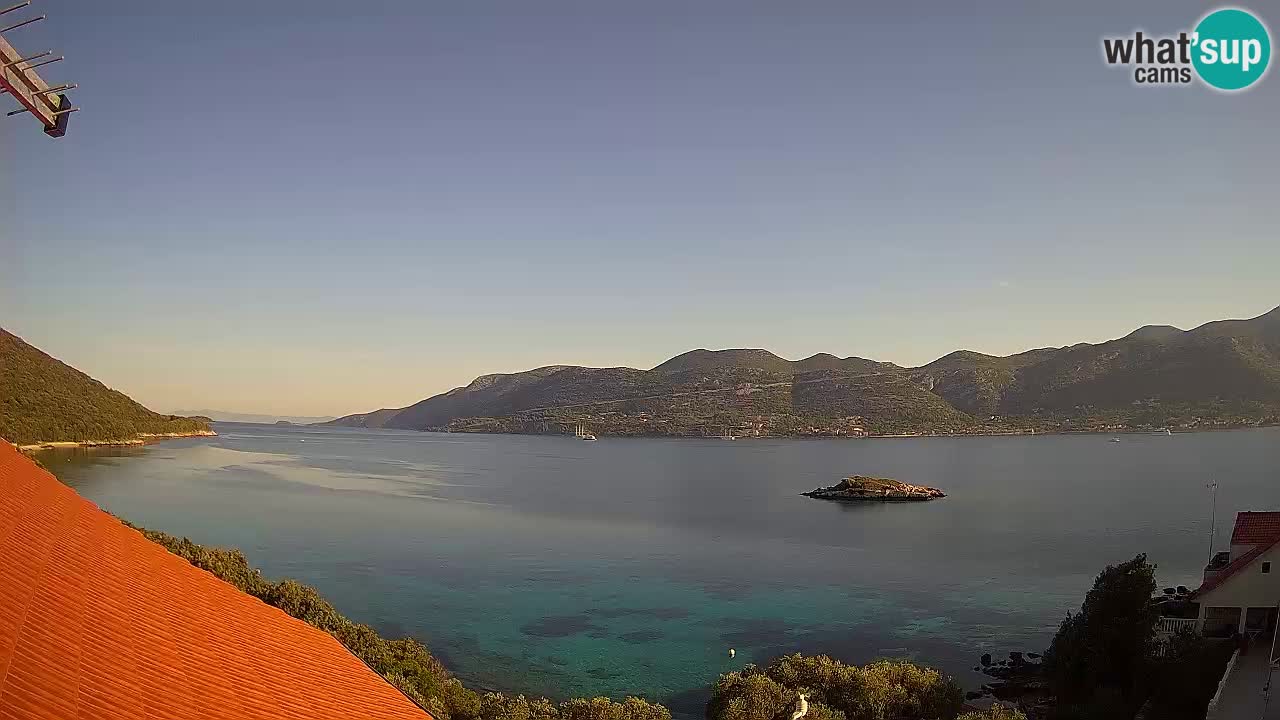 Korčula webcam en direct – Tri Žala Pelješac