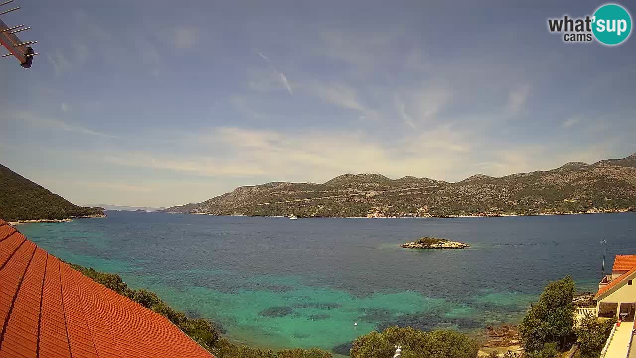 Live-Webcam Korčula Tri Žala – Pelješac